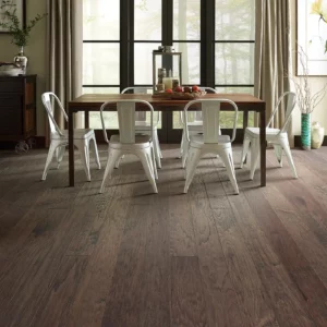 Hardwood in a dining room | The Flooring Center