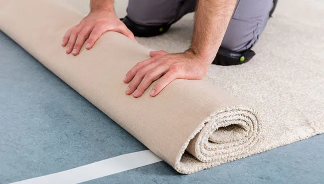 Carpet installation | The Flooring Center