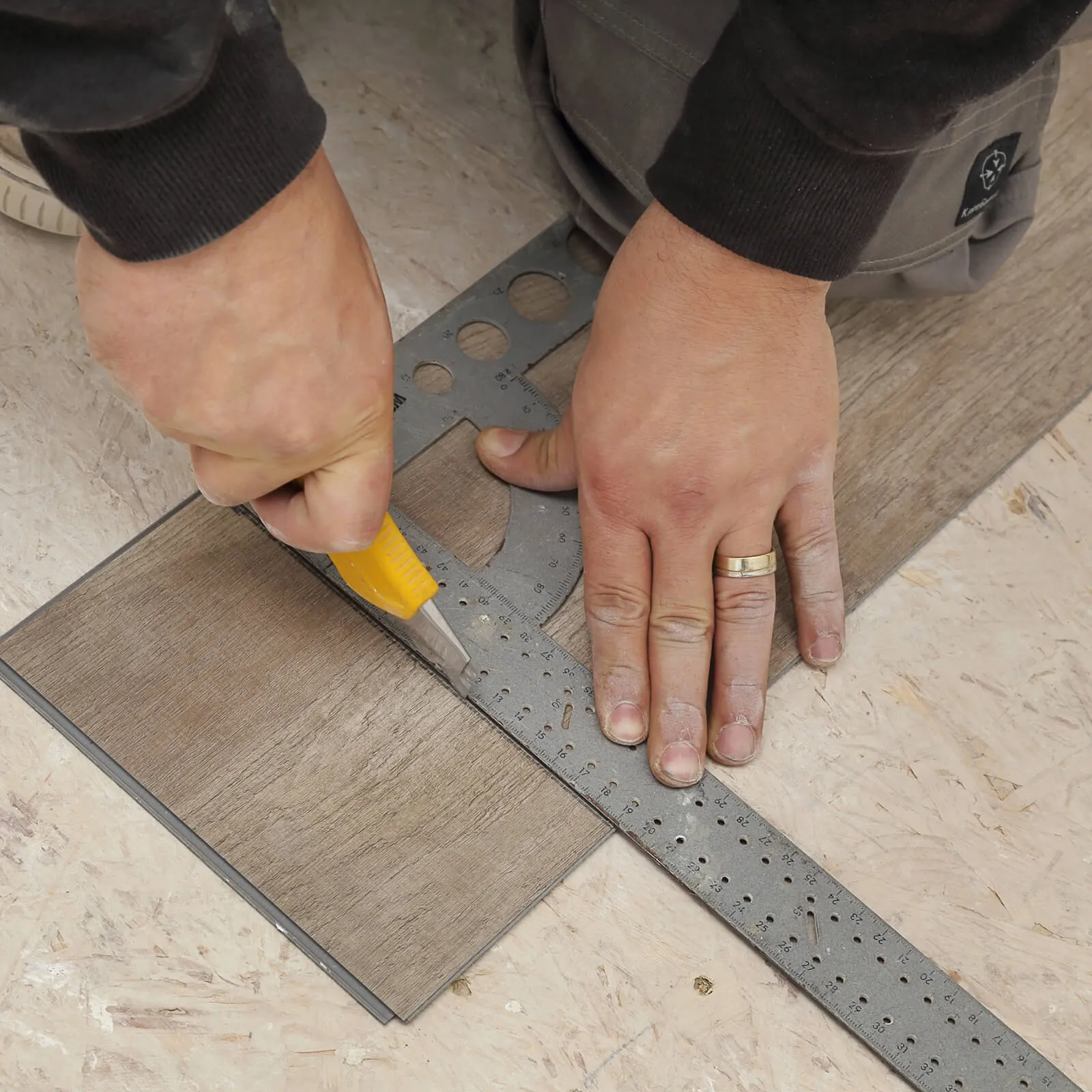 Vinyl flooring installation | The Flooring Center