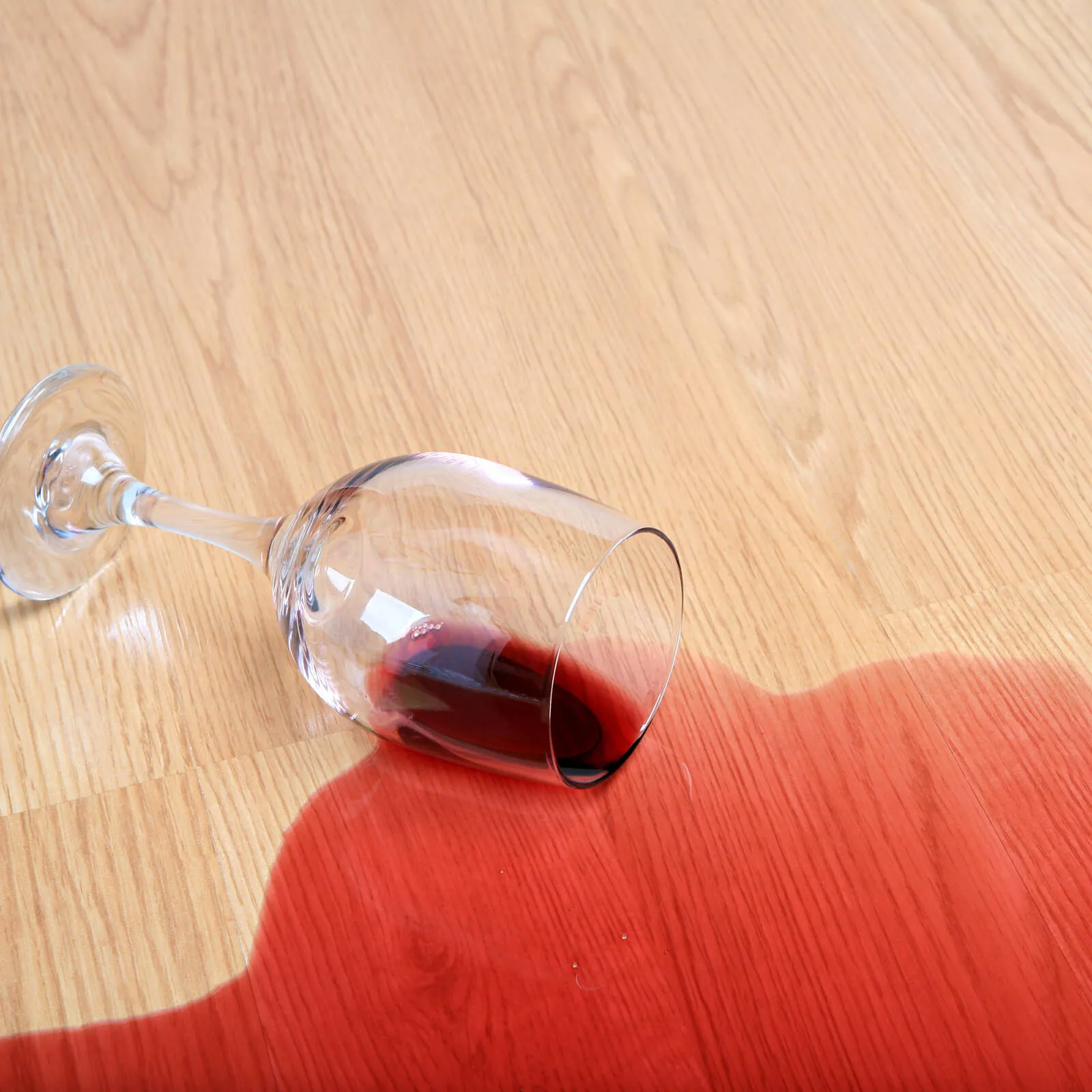 Laminate wine spill | The Flooring Center